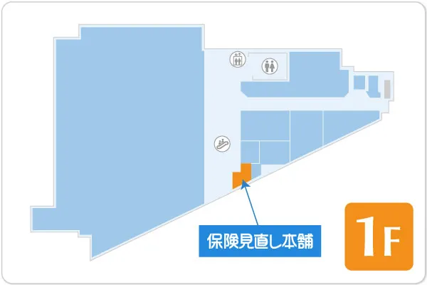 保険見直し本舗 せんげん台セブンタウン店フロアマップ